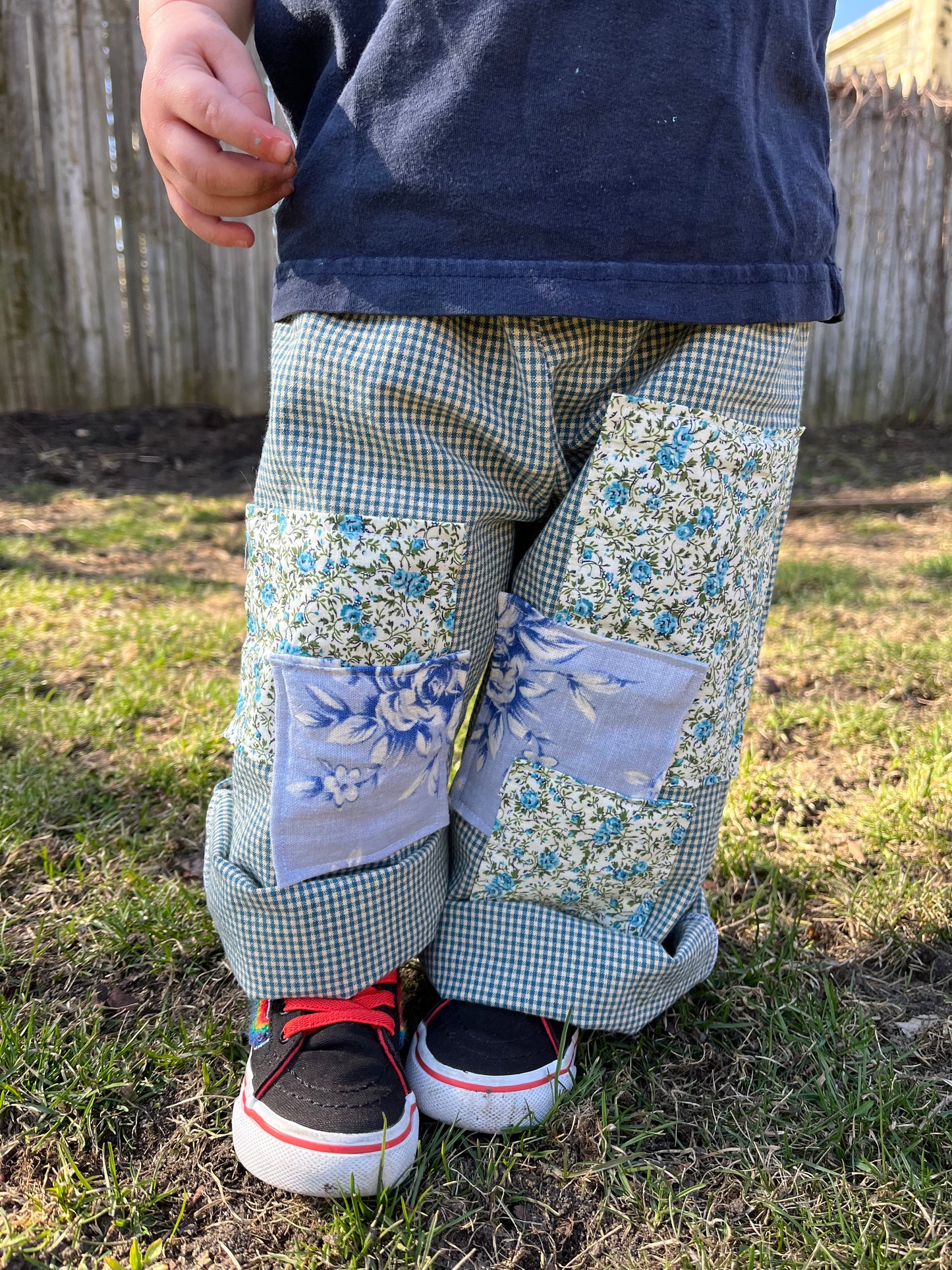 Indiana Play Pants- Cottage Rose