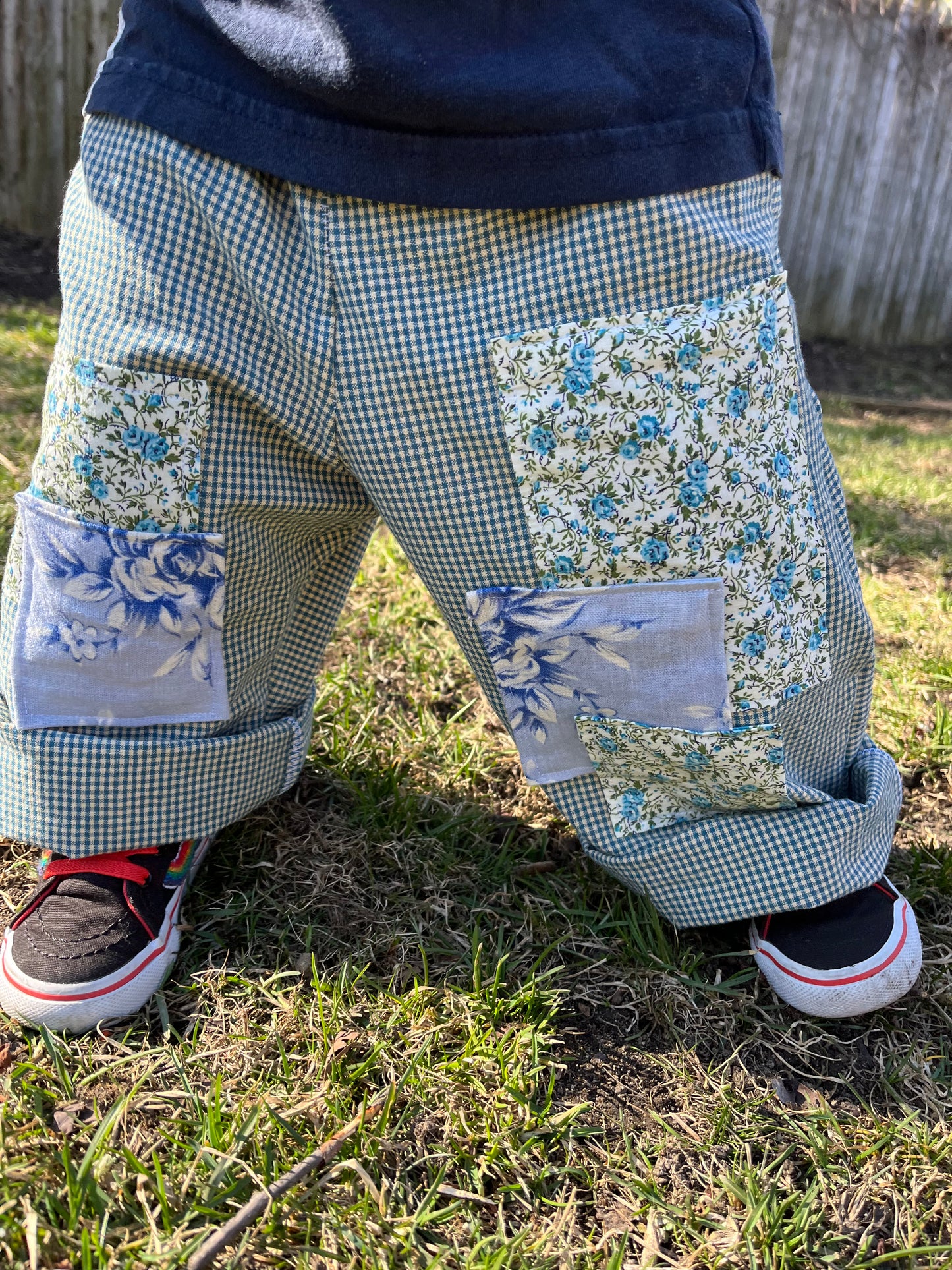 Indiana Play Pants- Cottage Rose