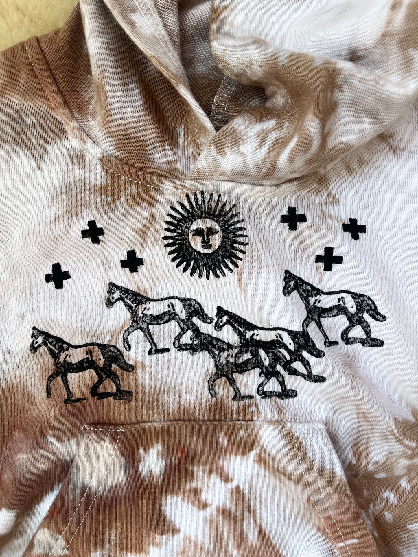 Giddy Up Dyed Hoodie