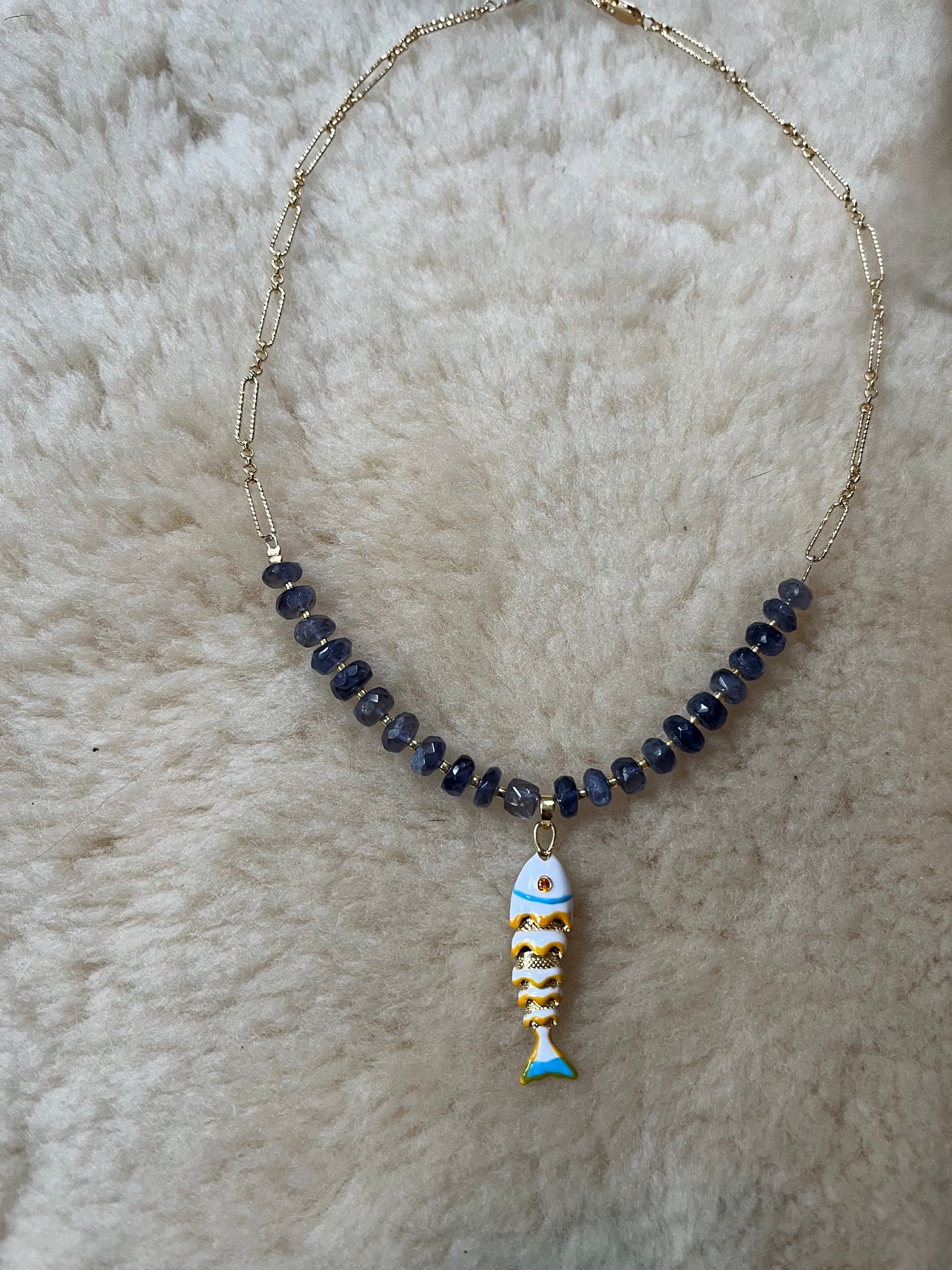 Tiered Fish Necklace