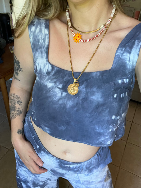 Mumu Linen Crop Set