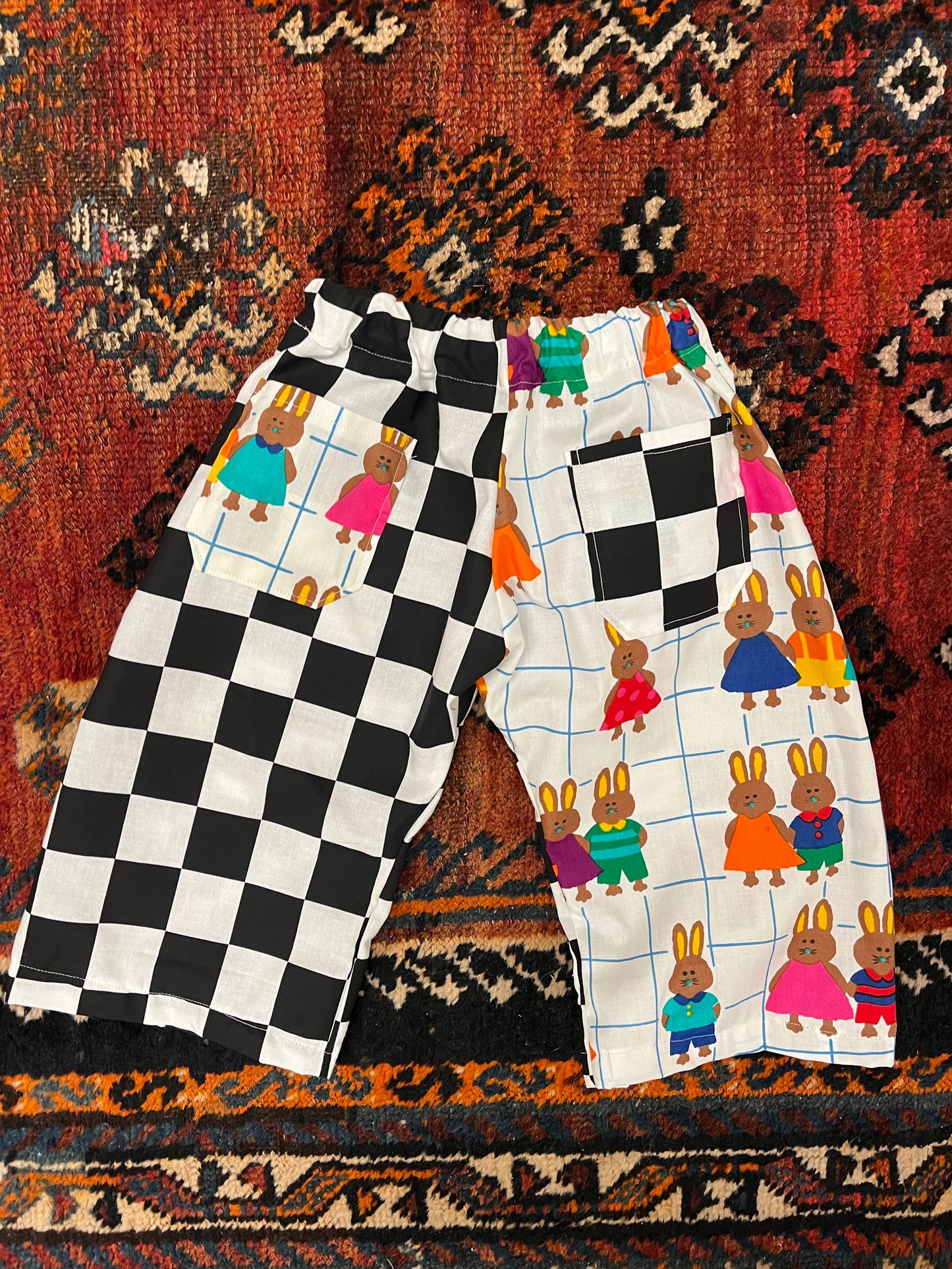Indiana Play Pants -Bunny Check