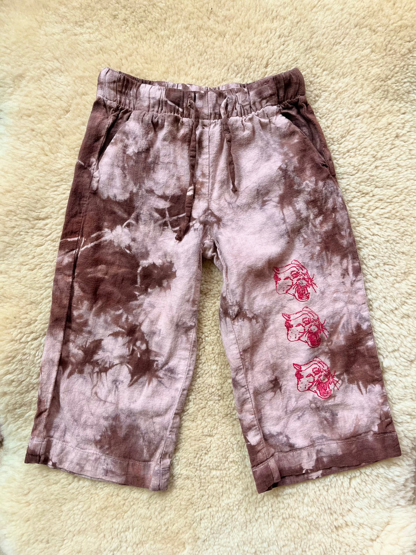 Linen Panther Pants