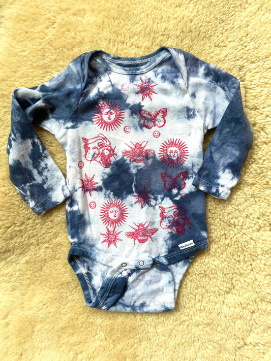 Little Everything Indigo Onesie
