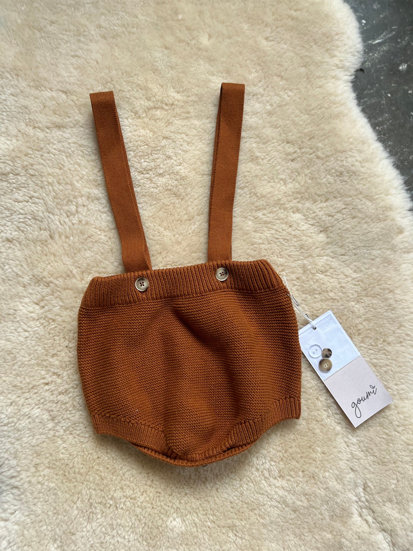Goumi Suspender Shorts