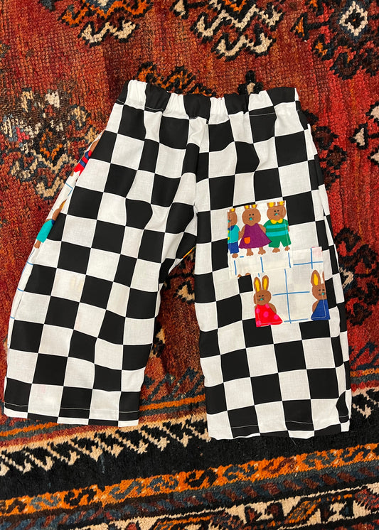 Indiana Play Pants -Bunny Check