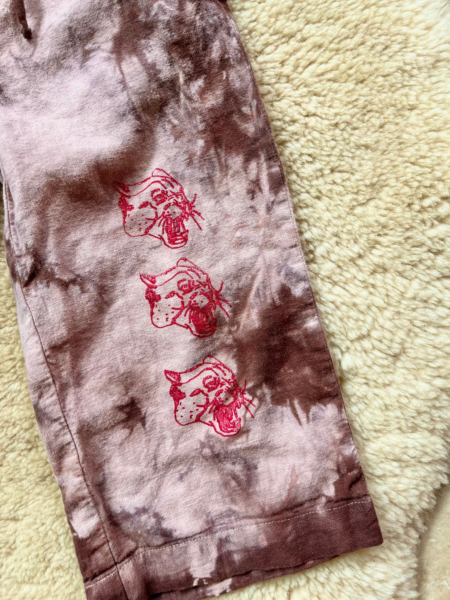 Linen Panther Pants