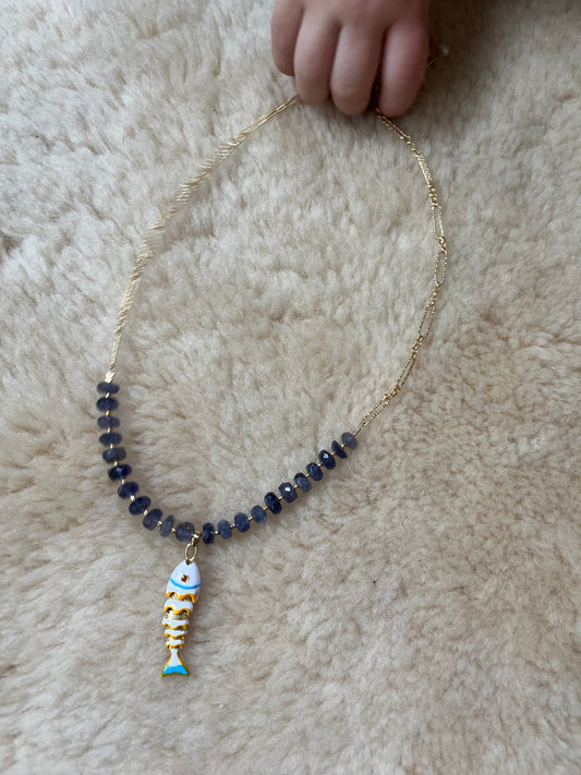 Tiered Fish Necklace
