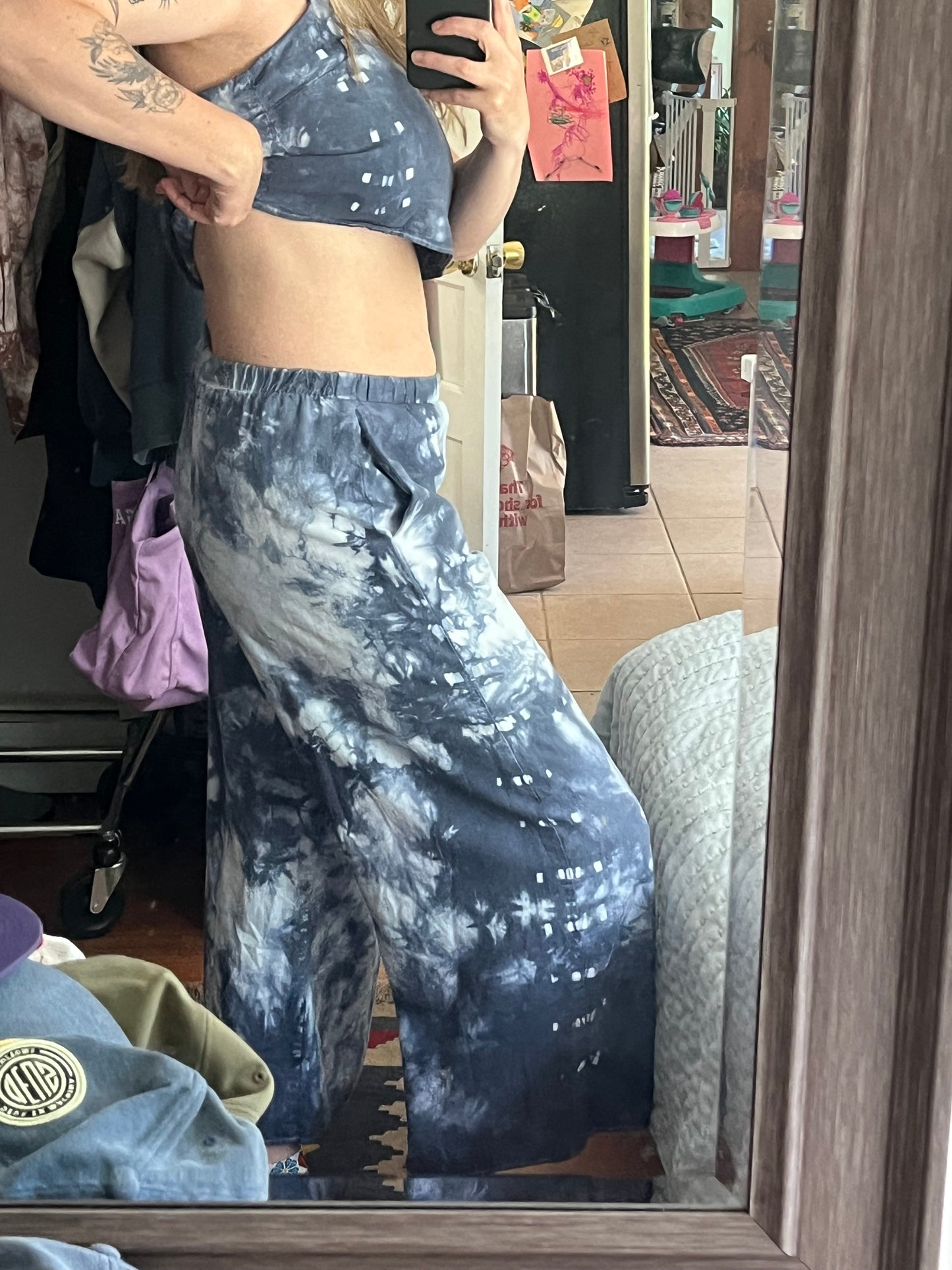Mumu Linen Crop Set