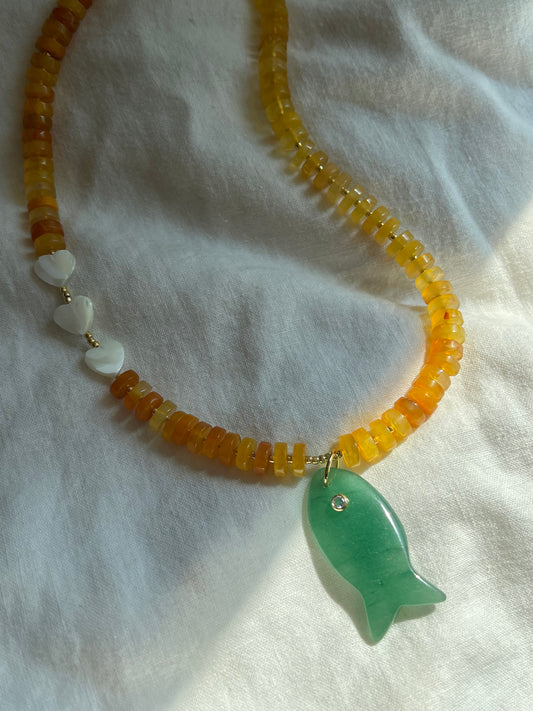 Jez Fish Necklace