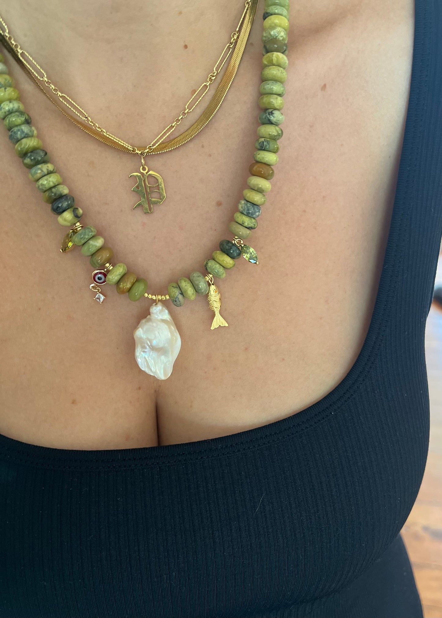 Jolene Charm Necklace