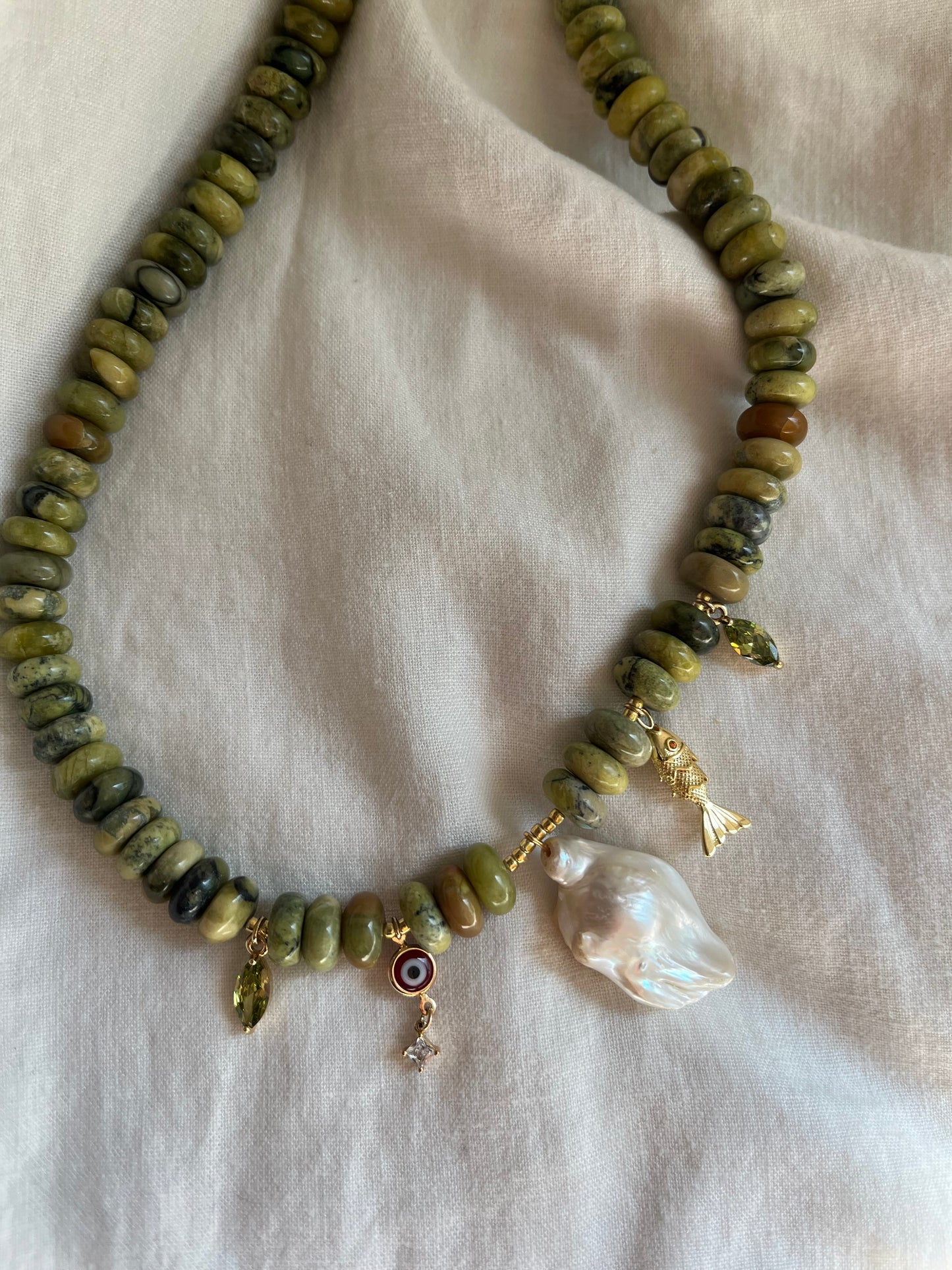 Jolene Charm Necklace