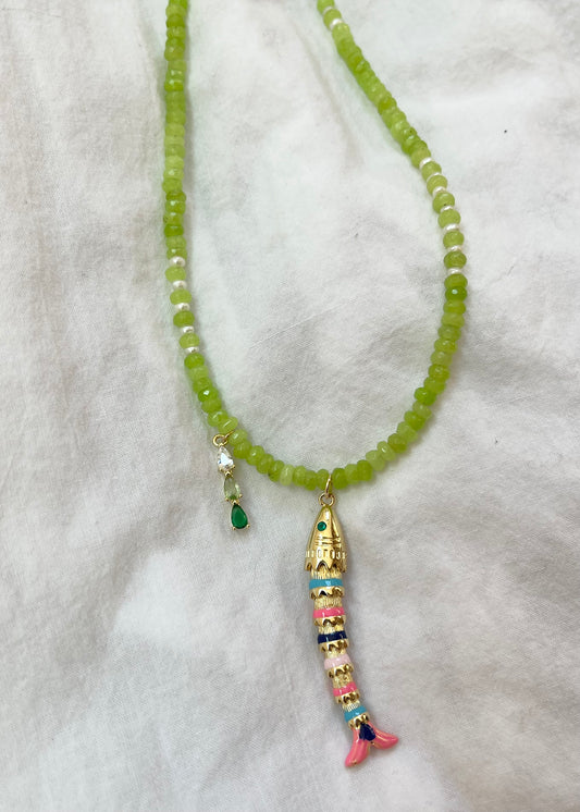 Candy Fish Necklace
